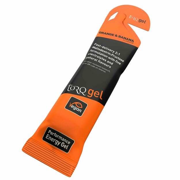 Picture of TORQ - ENERGY GEL ORANGE AND BANANA